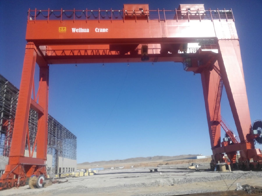 內(nèi)蒙古蘭石門式起重機安全監(jiān)控系統(tǒng)現(xiàn)場安裝圖八