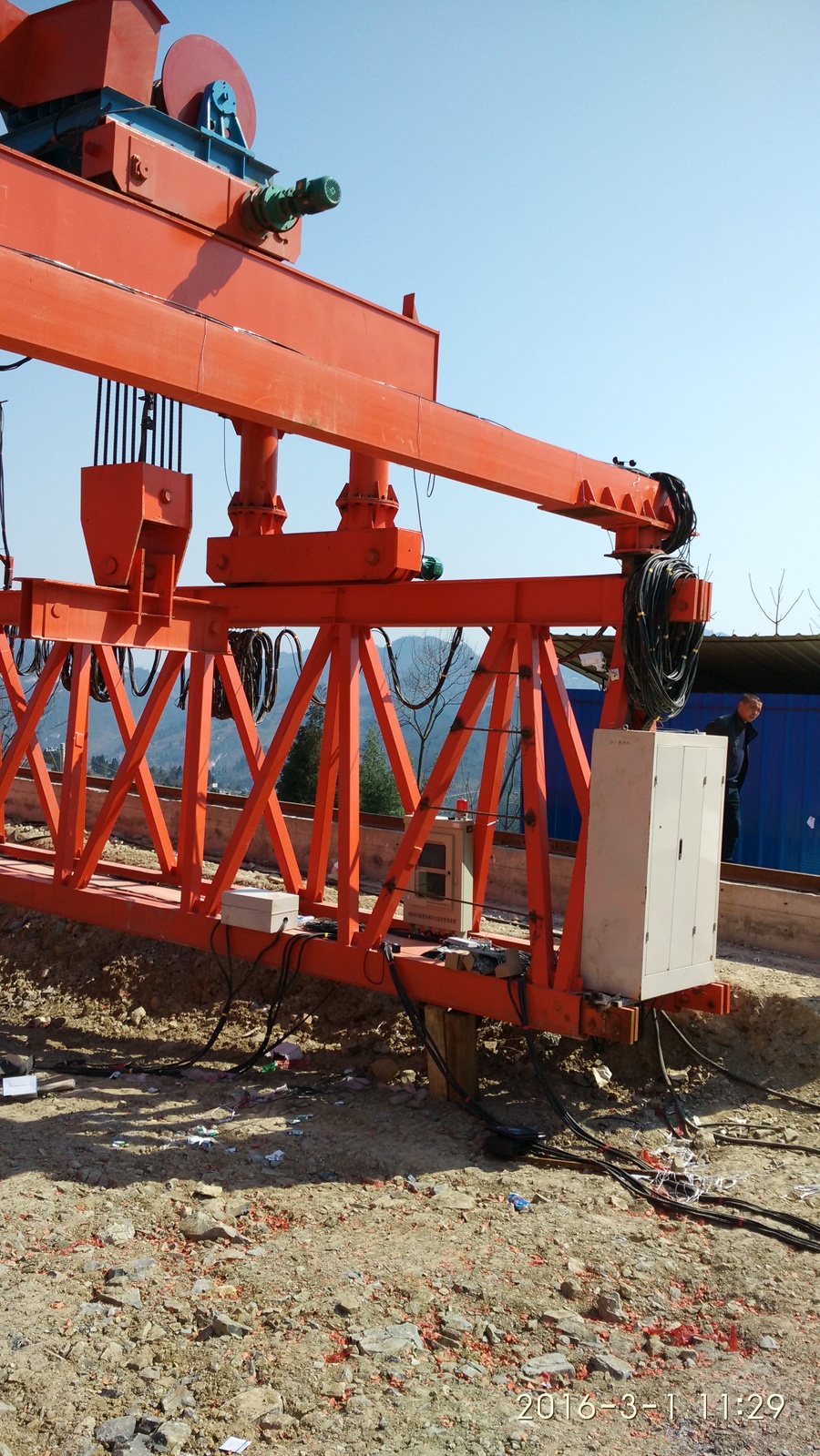 貴州遵義習水縣安裝架橋機設(shè)備監(jiān)控系統(tǒng)